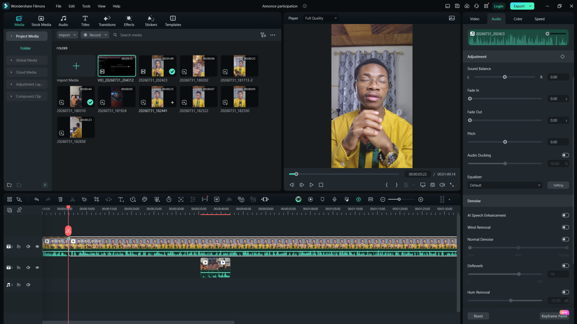 Video Editing